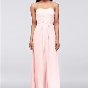 Gorgeous David’s Bridal bridesmaid dress